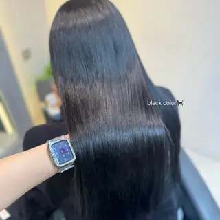 ロング カラー ハイトーン/艶カラー /ケアブリーチ/香音のヘアスタイル