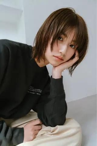 ショート カラー ヘアアレンジ ⚡️Hiroto/ men’s⚡️のヘアスタイル