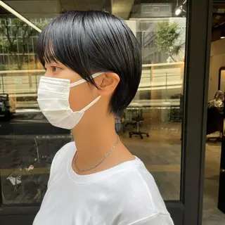 ショート カラー ショート・ボブ ・ウルフ✂︎IMAIのヘアスタイル