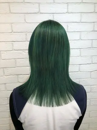 ミディアム カラーアンドケアリタ kitamuuuのヘアスタイル