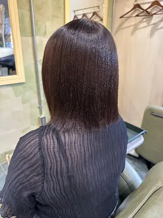 ミディアム 川端 智治のヘアスタイル