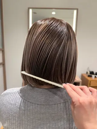 ミディアム カラー 🐕‍🦺似合わせ 🐕‍🦺akariのヘアスタイル