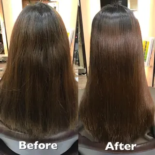 セミロング CALON銀座　松田 力丸のヘアスタイル