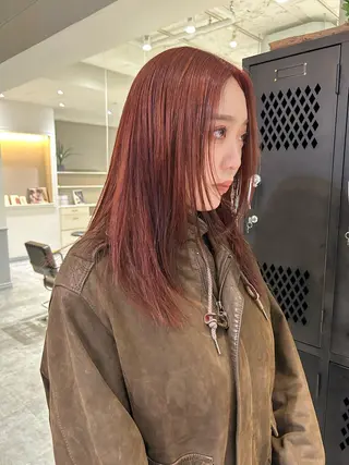 ロング 薄暮 マツイ レンのヘアスタイル