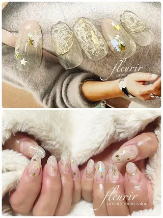 ネイル フルリール 【プライベートサロンのネイルデザイン
