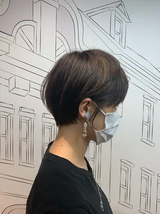 ショート 坪井 彰吾のヘアスタイル