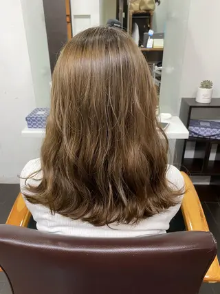 セミロング カラー 🗻飯田誠也🗻 カットカラー得意のヘアスタイル