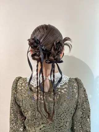 ヘアアレンジ cut／nail ▫️ｲﾁｶ🌻のネイルデザイン