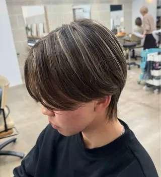 メンズ nana🫧池袋 レイヤーボブ/パーマのヘアスタイル