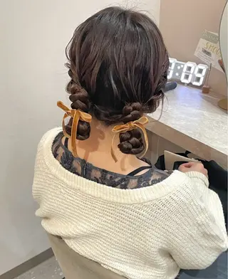 セミロング Mila chihiroのヘアスタイル