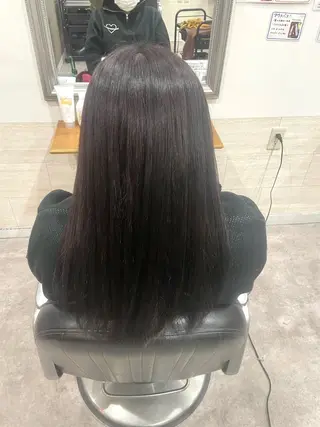 ロング カラー 堀川 希歩のヘアスタイル