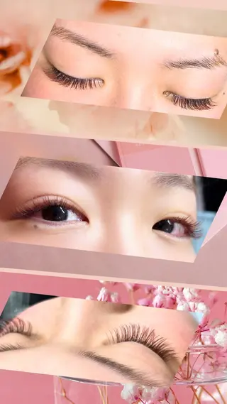 カラー lomlロムル所属・yoshi chikaのマツエク・マツパデザイン