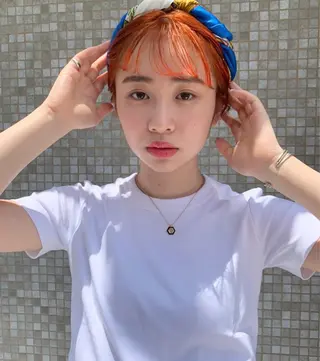 ショート カラー 山田 裕介のヘアスタイル