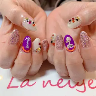 ネイル La neige* yuki 🐩🌙のネイルデザイン