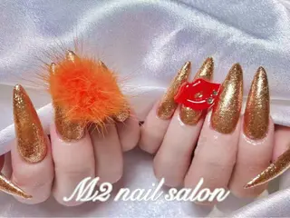 ネイル 長さだし専門店 M2　rikaのネイルデザイン