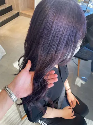 ミディアム テラダ ユウシン西金沢のヘアスタイル