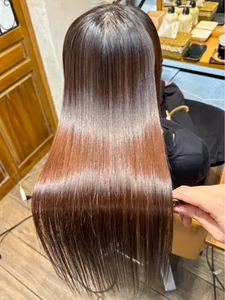 ロング 竹下 勇人のヘアスタイル