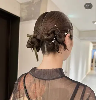 ヘアアレンジ yoshihama sumireのヘアスタイル