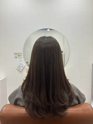 ロング 藤井 楓のヘアスタイル