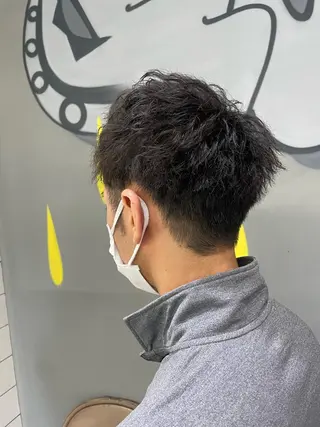 パーマ メンズ メンズ専門サロン wokeのヘアスタイル