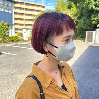 ショート 綿貫 美雪のヘアスタイル
