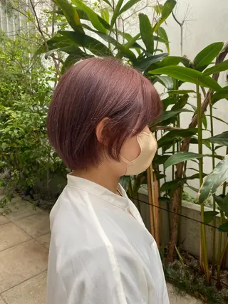 ショート ナガイ アヤのヘアスタイル