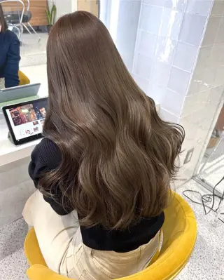 ロング 🎀韓国/艶髪/暗髪 🎀 柚月🫧立川駅のヘアスタイル