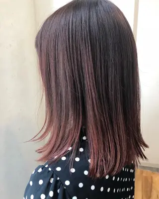 ミディアム カラー TOWA 野村　コウダイのヘアスタイル