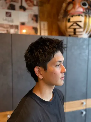 ショート メンズ 金子 巧のヘアスタイル