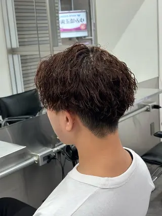 ショート パーマ メンズ お悩み解消✨/ メンズパーマ✨/直樹のヘアスタイル