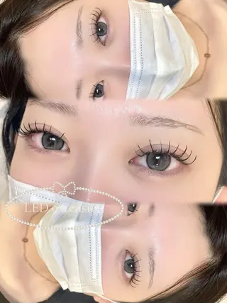 マツエク・マツパ 大阪梅田 SAKI 韓国風束感まつ毛のマツエク・マツパデザイン