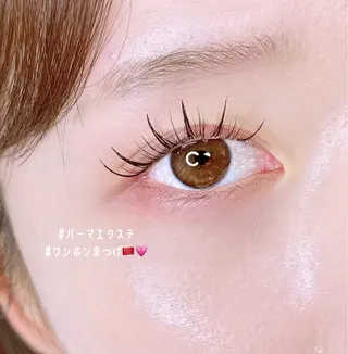 マツエク・マツパ mignon eye YUKINOのマツエク・マツパデザイン