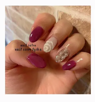 ネイル ﾈｲﾙﾙｰﾑﾘｯｶ 𝐦𝐚𝐲𝐮のネイルデザイン