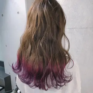 ロング カラー ヘアアレンジ 髪質改善/ブリーチ /長山遼太郎のヘアスタイル