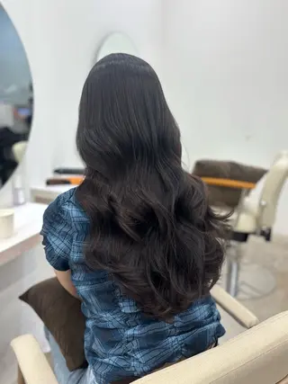 ロング 梅田髪質改善 韓国カット/星野綾哉のヘアスタイル