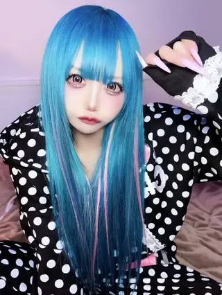 ロング カラー 北沢 隆のヘアスタイル