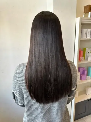 ロング 中谷 瑞稀のヘアスタイル