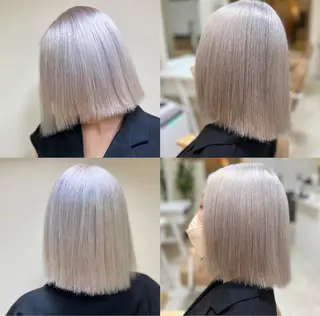 ミディアム カラー パーマ ヘアアレンジ メンズ キッズ ネイル マツエク・マツパ アイブロウ 🧡可愛い色落ち🧡 ハイトーン特化🧡のヘアスタイル