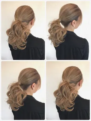 セミロング カラー ヘアアレンジ メンズ 豊橋美容院 ソンリエのヘアスタイル