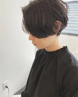 ショート ショート/ボブ /パーマ🌿柏原良亮のヘアスタイル