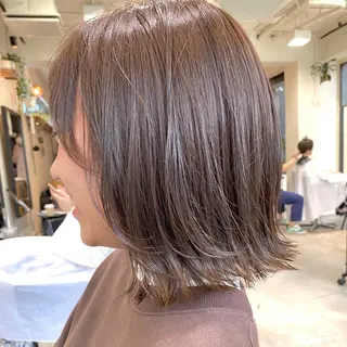 ミディアム カラー ヘアアレンジ 【ダメージレス施術】 【透明感】北村 拓也のヘアスタイル