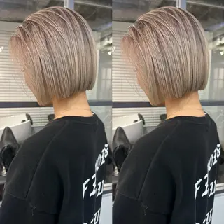 ショート カラー 糸川 伸樹のヘアスタイル