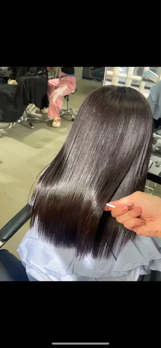 セミロング ワンホンヘア/ 透明感カラー/ゆうとのヘアスタイル