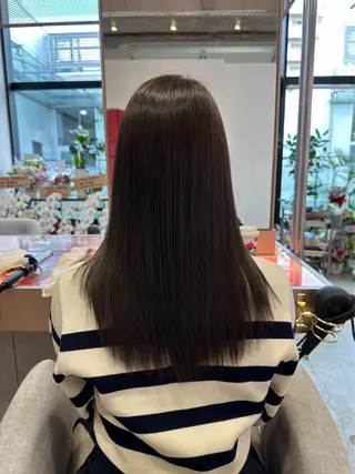 ロング 艶カラー✨レイヤー 𝐚𝐲𝐚𝐤𝐚のヘアスタイル
