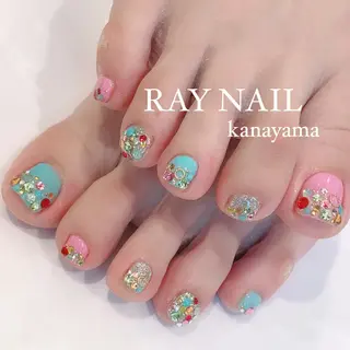 ネイル Arowa 伊田のネイルデザイン