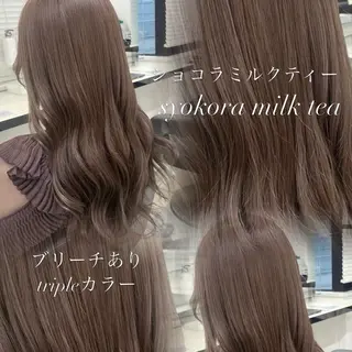 ロング カラー ヘアアレンジ 🦋艶出しワンカラー 🦋MASAKIのヘアスタイル