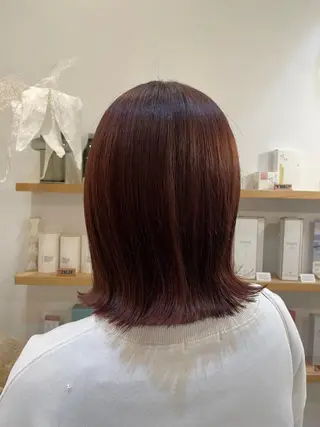 ショート カラー 平塚/透明感カラー/ 湘南/結花のヘアスタイル