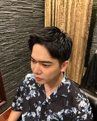 ミディアム メンズ 高橋 優希のヘアスタイル