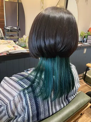 セミロング カラー Ray hair 春日部のヘアスタイル