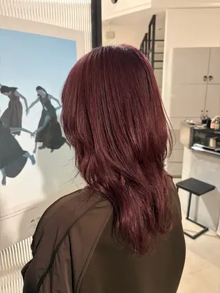 セミロング カット／ブリーチ🐏 モデル募集中 ナナホのヘアスタイル